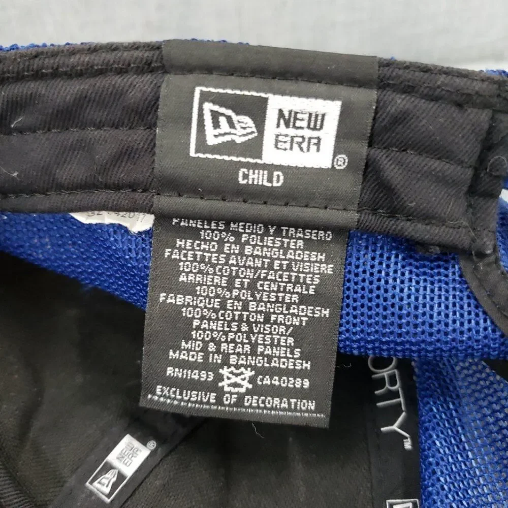 MLB Child Chicago Cubs New Era 9FORTY Unique Embroider Hook & Loop Mesh Back